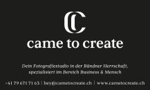 came to create